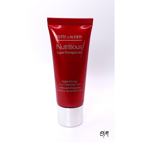 Estee Lauder Nutritious Super Pomegranate 2n1 Cleansing Foam - Sample 1 fl oz - Picture 1 of 2
